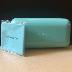 Tiffany & Co. Sunglass case & unused shammy.